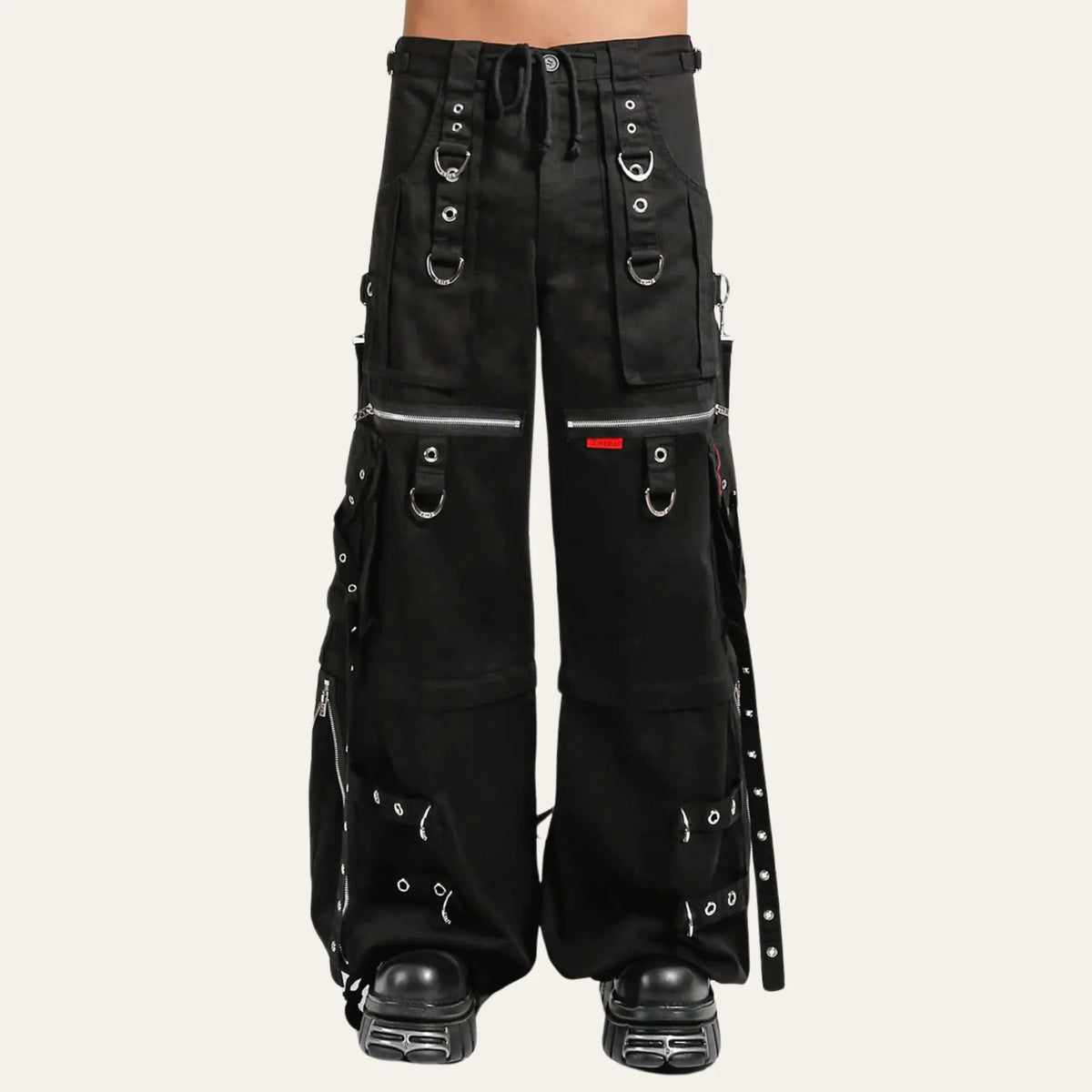 Denim Cargo Pants