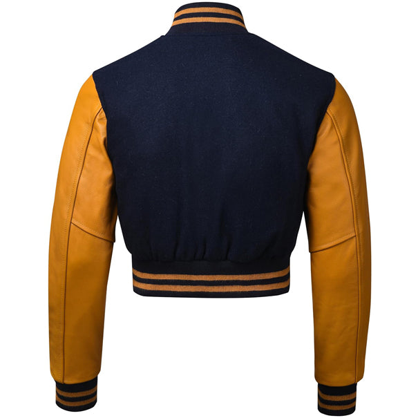 Cropped Varsity Jacket