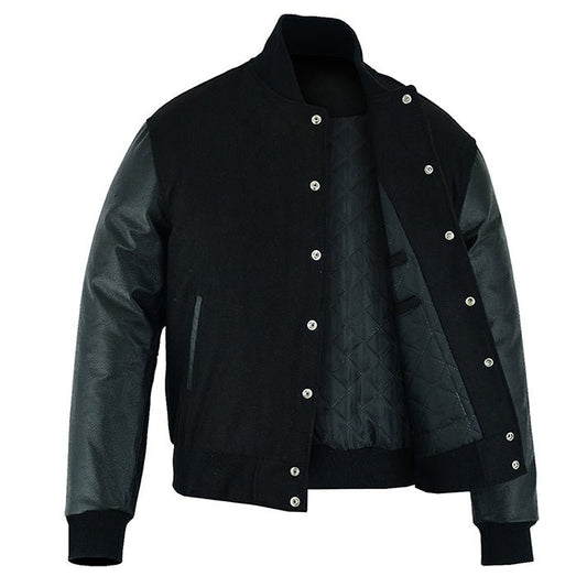 black varsity jacket for sale