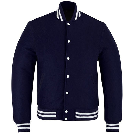 Plain Letterman Jacket