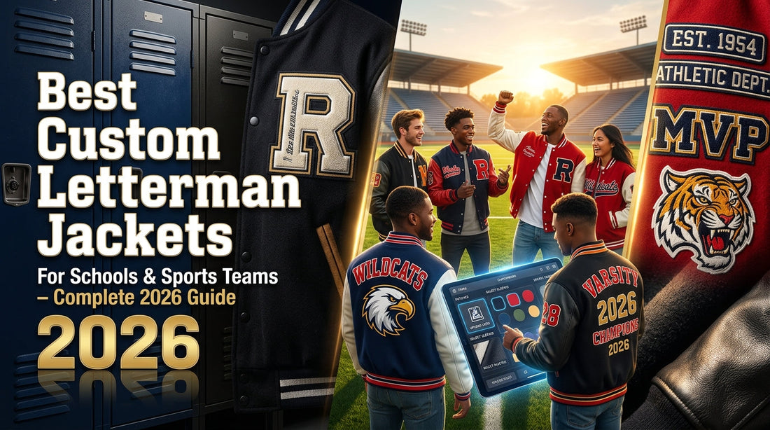 Best Custom Letterman Jackets for Schools and Sports Teams: The Complete 2026 Guide