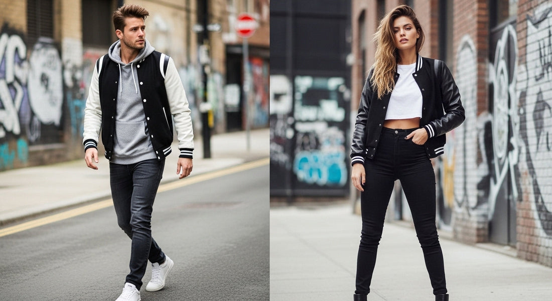 Black Varsity Jacket