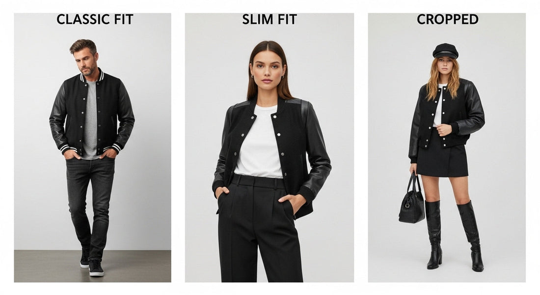 Black Varsity Jacket