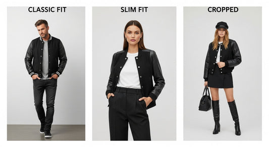 Black Varsity Jacket