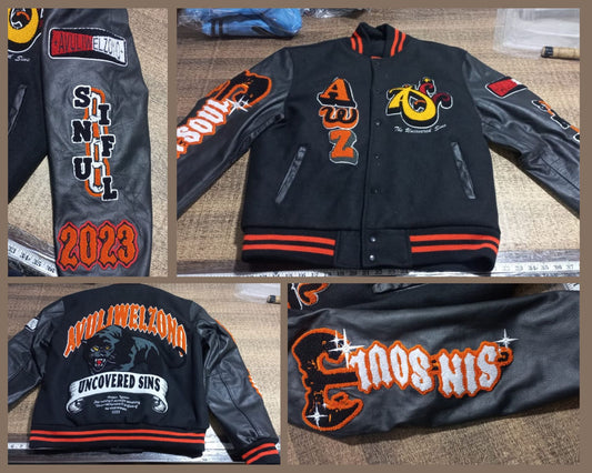 Varsity Jacket customize for Sin