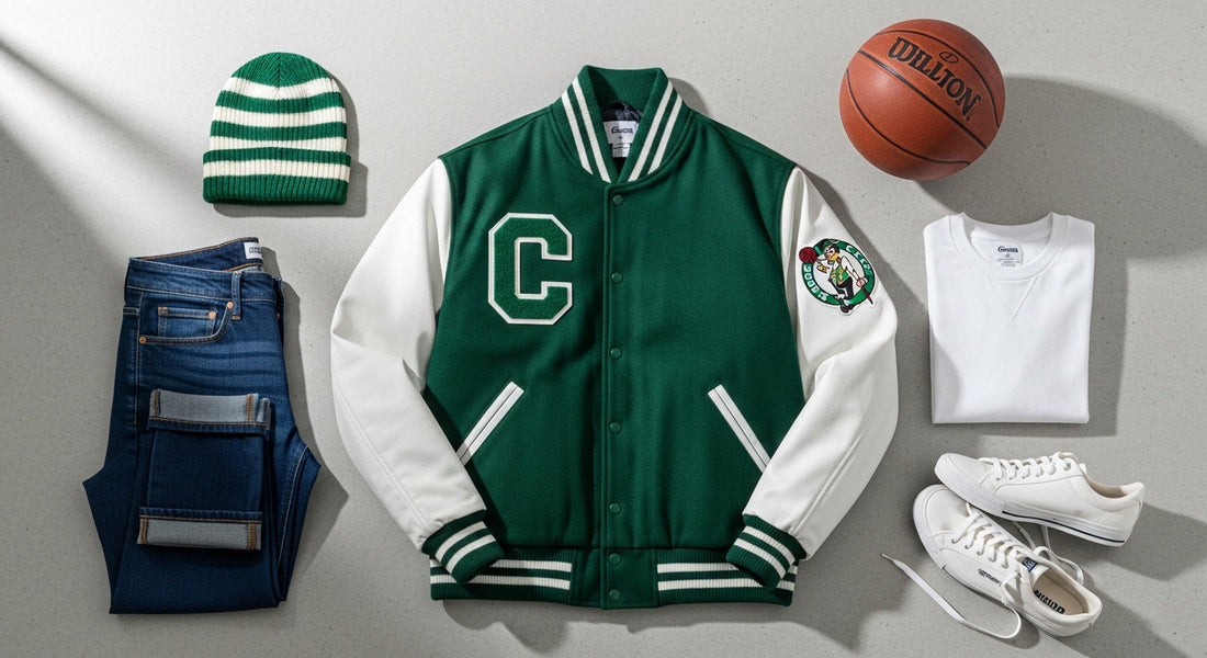 Boston Celtics Varsity Jacket – The Ultimate Style Guide for Letterman Fashion