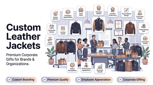 Top Benefits of Custom Leather Jackets as Corporate Gifts for Brands and Organizations