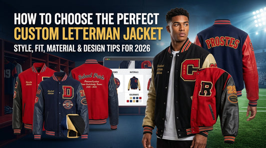 How to Choose the Perfect Custom Letterman Jacket: A Complete Guide