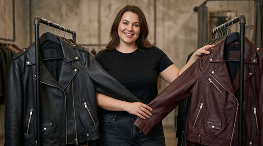 How to Choose the Perfect Plus Size Women's Leather Biker Jacket