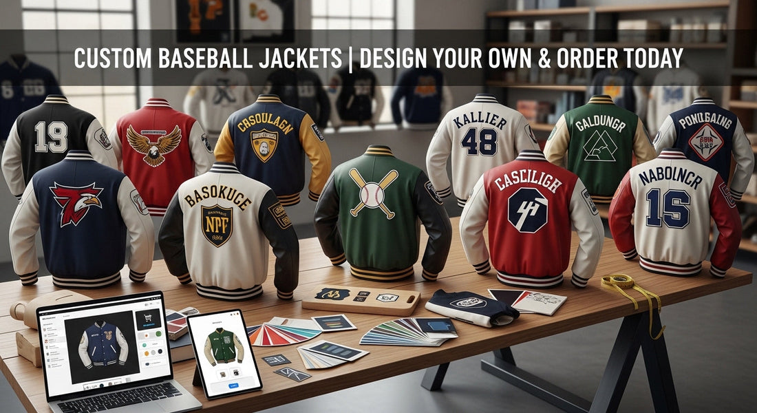 Custom Baseball Jackets | Design Your Own & Order Today