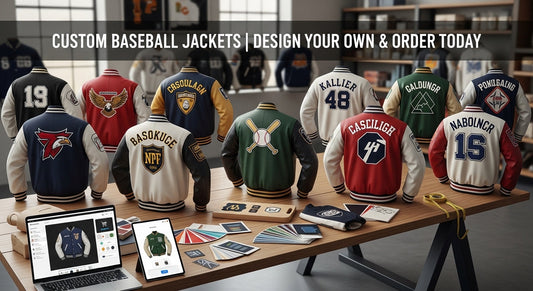 Custom Baseball Jackets | Design Your Own & Order Today