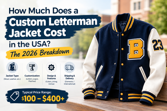 How Much Does a Custom Letterman Jacket Cost in the USA? The 2026 Breakdown
