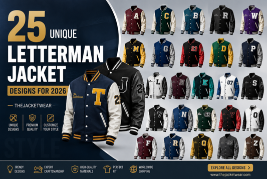 25 Custom Letterman Jacket Ideas Inspired by American School Style (2026 Guide)