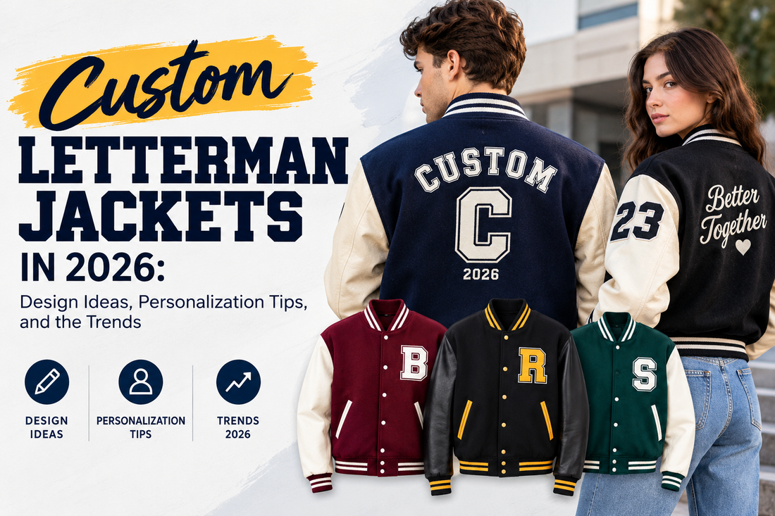 Custom Letterman Jackets in 2026: Design Ideas, Personalization Tips, and the Trends