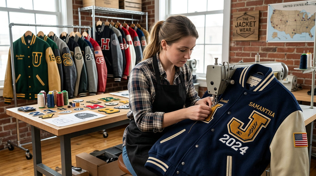 Custom Varsity Jackets in US | Design Your Own at The Jacket Wear