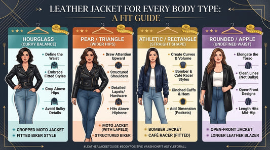 Leather Jacket for Every Body Type: A Fit Guide