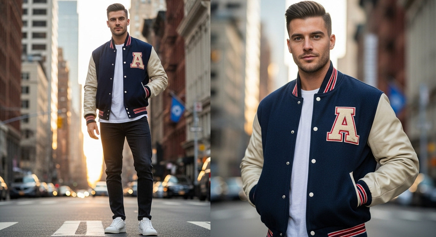 Men’s Letterman Varsity Jacket USA – Varsity Jackets for Men – The ...