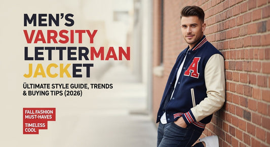Men’s Varsity Letterman Jacket – Ultimate Style Guide, Trends & Buying Tips (2026)