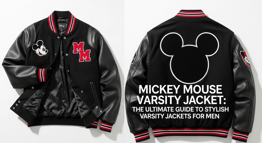 Mickey Mouse Varsity Jacket