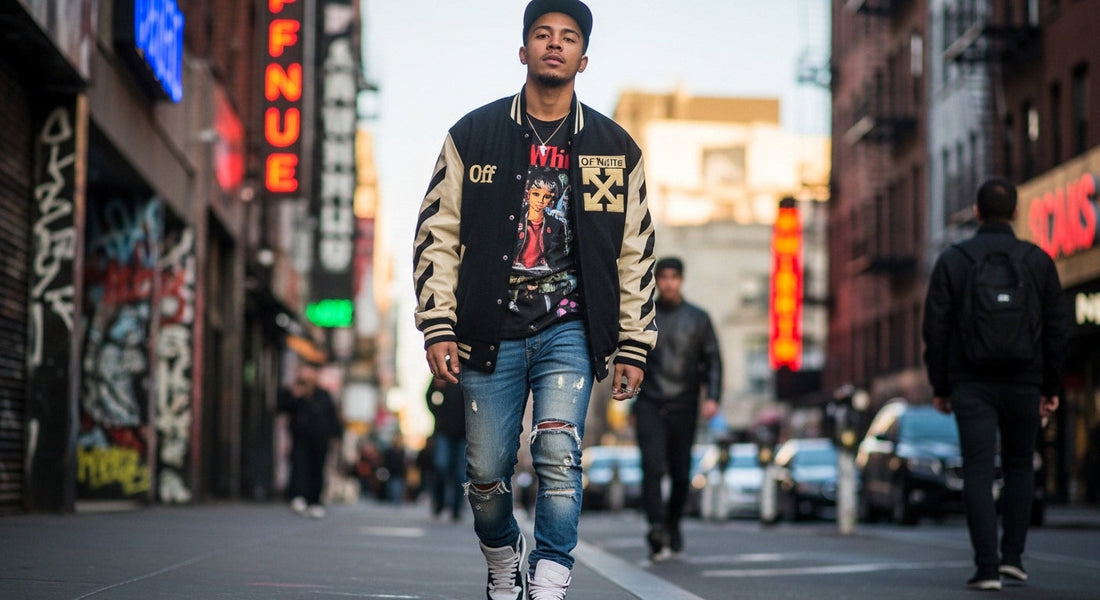Off White Varsity Jacket