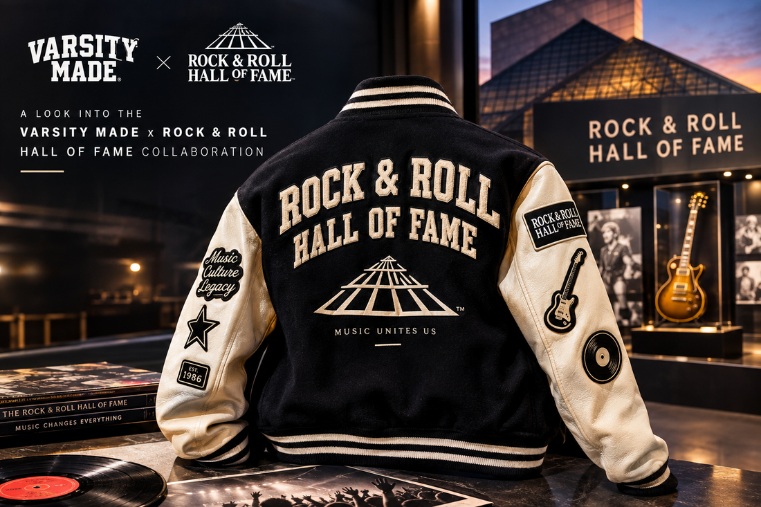 A Look into Varsity Made x Rock & Roll Hall of Fame Collaboration