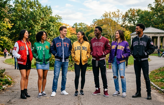 Custom Satin Varsity Jackets for Teams, Clubs &amp; Bulk Orders