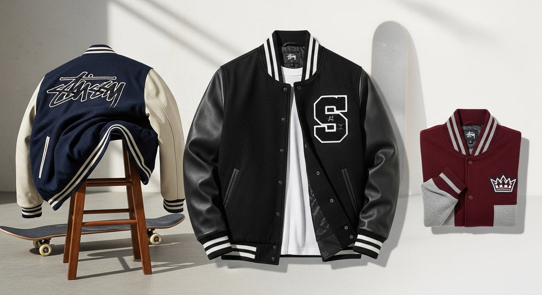 Stussy Varsity Jacket Collection – Stylish, Comfortable & Timeless Fashion