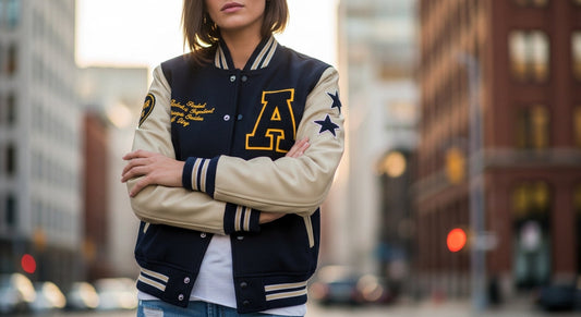 Women’s Letterman Jacket – Trendy Varsity Style for Everyday Wear
