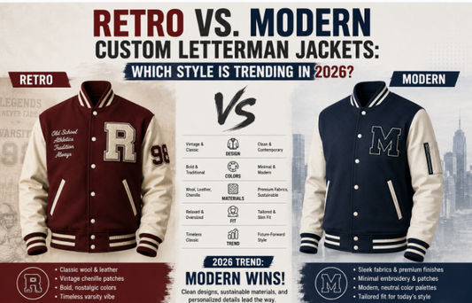 Retro vs. Modern Custom Letterman Jackets: Which Style Is Trending in 2026?