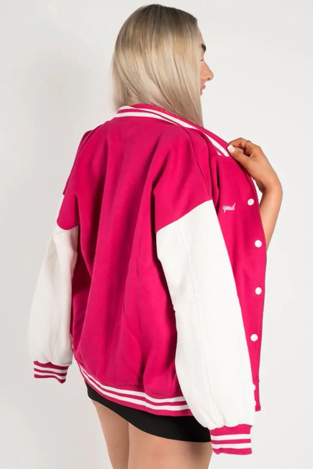 stoney clover disney varsity jacket