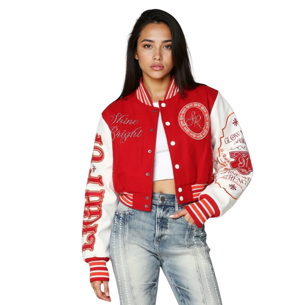 givenchy cropped varsity jacket