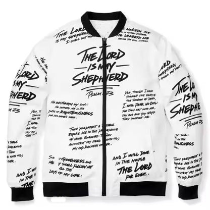 Psalm 23 Bomber Jacket