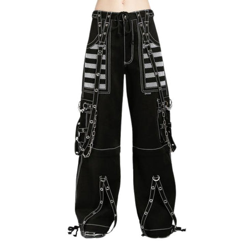 Gothic Electro Emo Pant - Black/Grey