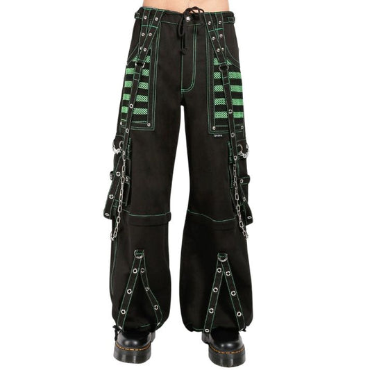Gothic Electro Emo Pant -Black/Green