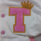 Varsity Custom Jackets in Cream and Baby pink