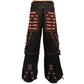 Gothic Electro Emo Pant - Black-Orange