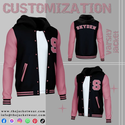 Custom Jacket Black/Pink