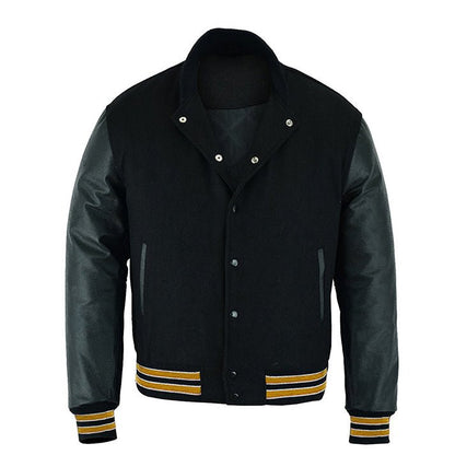 All Black Varsity Jacket