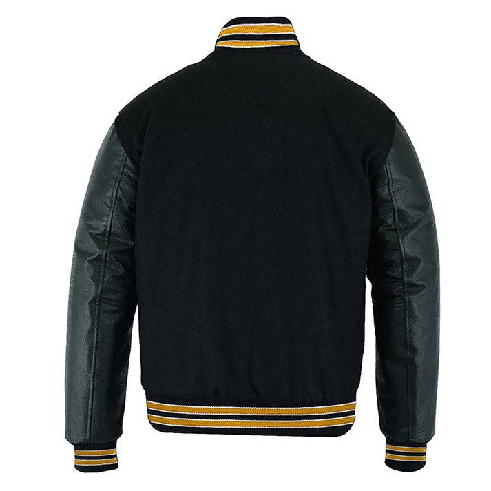 Lacoste Varsity Jacket |Black and Gold|