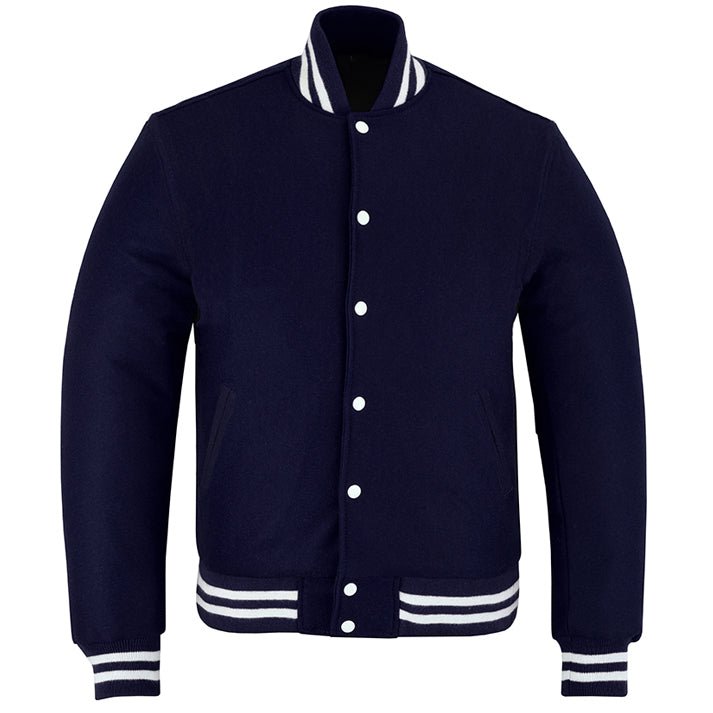 Plain Letterman Jacket