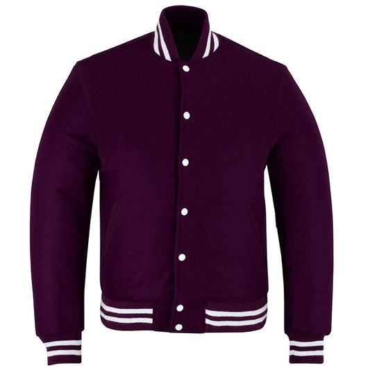 Plain Varsity Jacket