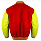 Varsity Jacket - Red Yellow